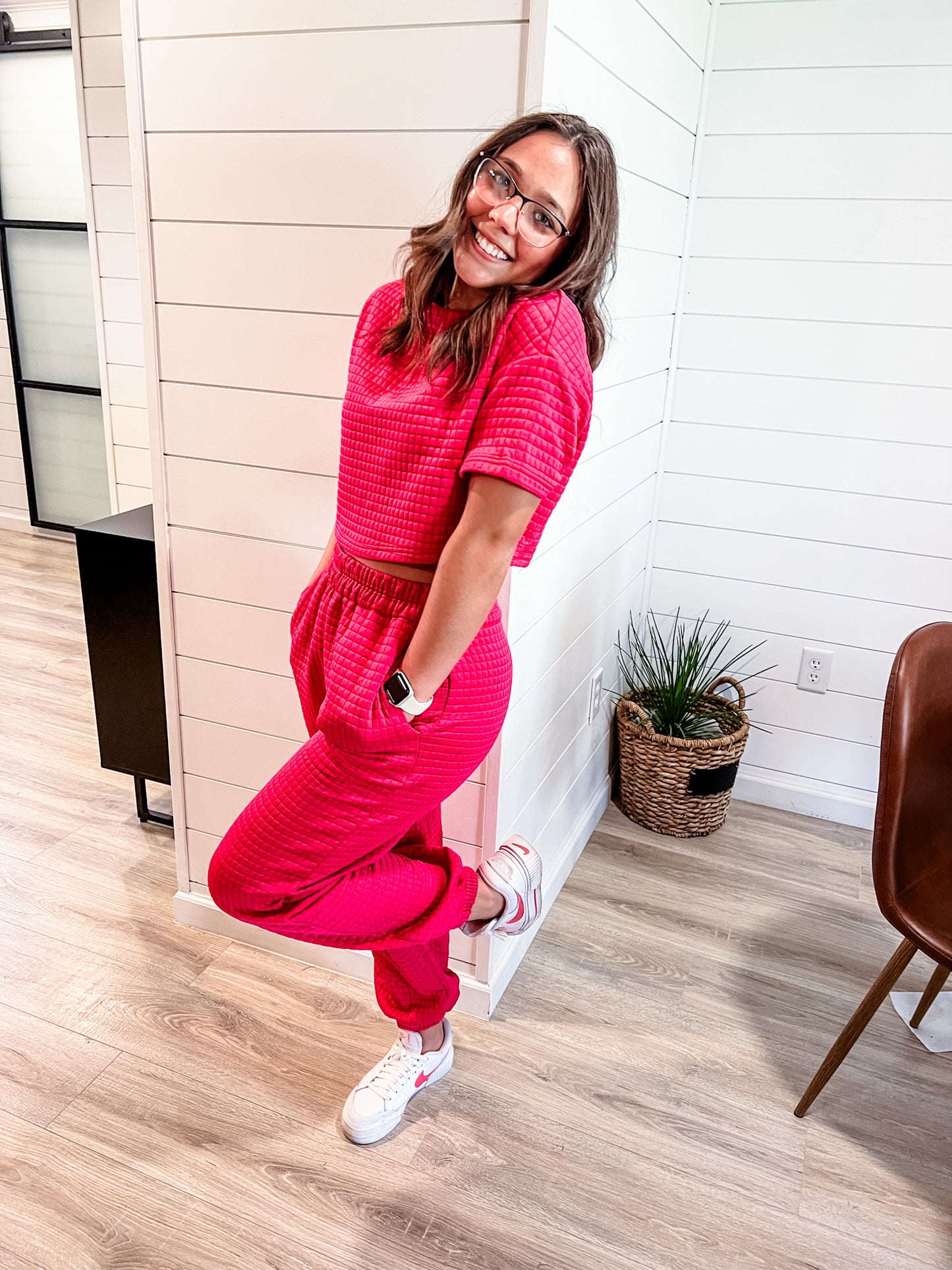 Lateral Gig | Rise Up Pink Matching Set