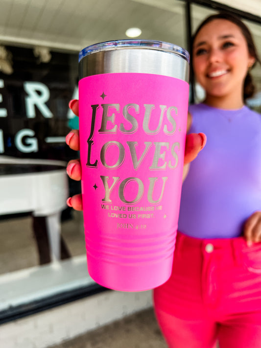 Lateral Gig | Jesus Loves You Tumbler