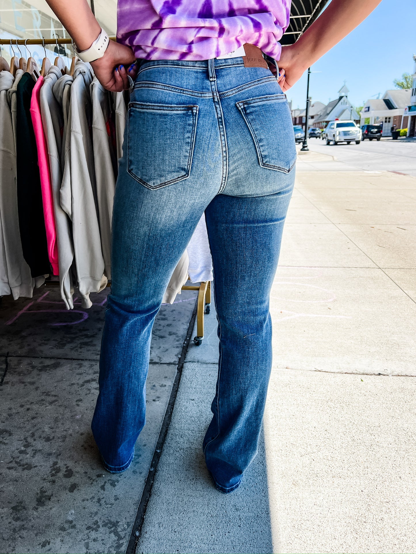Lateral Gig | Kenzie Mid-Rise Bootcut Judy Blue Denim Jeans