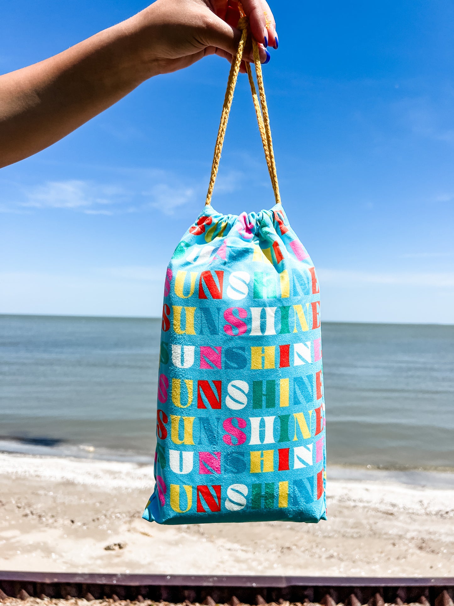 Lateral Gig | Sunshine Quick- dry Beach Towel